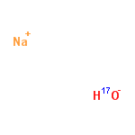 InChI=1/Na.H2O/h;1H2/q+1;/p-1/i;1+1