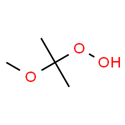 ChemSpider 2D Image | 2-Methoxy-2-propanyl hydroperoxide | C4H10O3