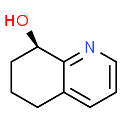 ChemSpider 2D Image | (8R)-5,6,7,8-Tetrahydro-8-quinolinol | C9H11NO