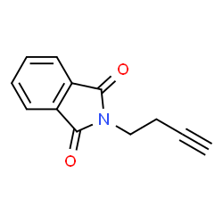 ChemSpider 2D Image | N-(3-BUTYNYL)PHTHALIMIDE | C12H9NO2