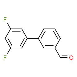 ChemSpider 2D Image | 3',5'-Difluoro-3-biphenylcarbaldehyde | C13H8F2O