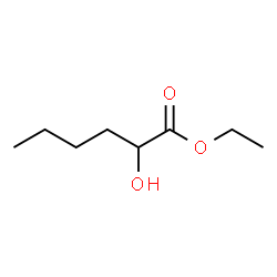 ChemSpider 2D Image | Ethyl 2-Hydroxycaproate | C8H16O3
