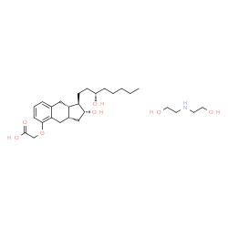 ChemSpider 2D Image | Treprostinil diolamine | C27H45NO7