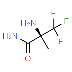 ChemSpider 2D Image | (2S)-2-Amino-3,3,3-trifluoro-2-methylpropanamide | C4H7F3N2O
