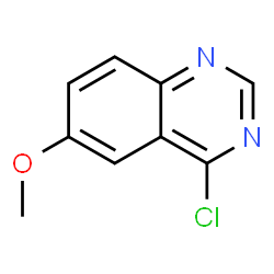 ChemSpider 2D Image | 4-Chloro-6-methoxyquinazoline | C9H7ClN2O
