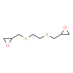 ChemSpider 2D Image | 2,2'-[1,2-Ethanediylbis(sulfanediylmethylene)]dioxirane | C8H14O2S2