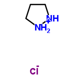 InChI=1/C3H8N2.ClH/c1-2-4-5-3-1;/h4-5H,1-3H2;1H