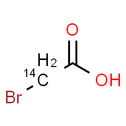 ChemSpider 2D Image | Bromo(2-~14~C)acetic acid | C14CH3BrO2