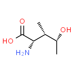 ChemSpider 2D Image | (2S,3S,4R)-2-Amino-4-hydroxy-3-methylpentanoic acid | C6H13NO3