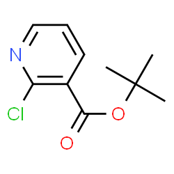 ChemSpider 2D Image | tert-Butyl 2-chloronicotinate | C10H12ClNO2