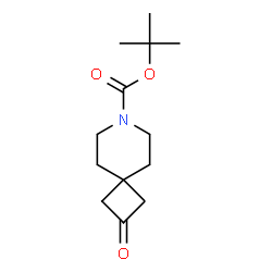 ChemSpider 2D Image | tert-butyl 2-oxo-7-azaspiro[3.5]nonane-7-carboxylate | C13H21NO3