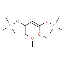 ChemSpider 2D Image | (4E,6E)-4-Methoxy-6-(methoxymethylene)-2,2,8,8-tetramethyl-3,7-dioxa-2,8-disilanon-4-ene | C12H26O4Si2