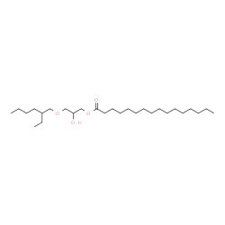 ChemSpider 2D Image | ETHYLHEXYLOXYGLYCERYL PALMITATE | C27H54O4