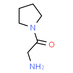 ChemSpider 2D Image | 2-oxo-2-pyrrolidin-1-ylethanamine | C6H12N2O