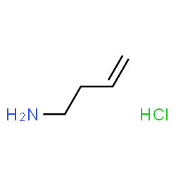 ChemSpider 2D Image | 3-Butenylamine hydrochloride | C4H10ClN