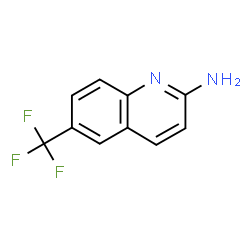 ChemSpider 2D Image | 6-(Trifluoromethyl)-2-quinolinamine | C10H7F3N2