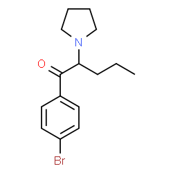 ChemSpider 2D Image | 4'-Bromo-.Alpha.-Pyrrolidinopentiophenone | C15H20BrNO