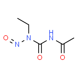 ChemSpider 2D Image | N-[Ethyl(nitroso)carbamoyl]acetamide | C5H9N3O3
