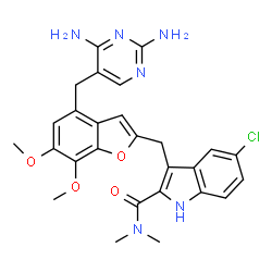 ChemSpider 2D Image | AR-709 | C27H27ClN6O4