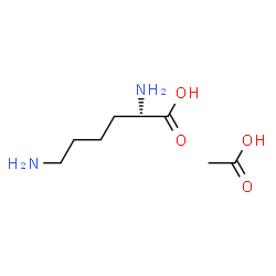 ChemSpider 2D Image | L-Lysine acetate salt | C8H18N2O4