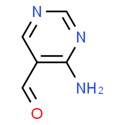 ChemSpider 2D Image | 4-Amino-5-formylpyrimidine | C5H5N3O