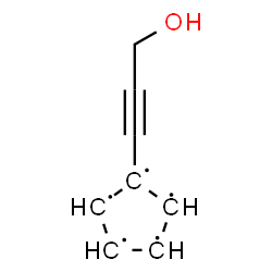 ChemSpider 2D Image | 1-(3-Hydroxy-1-propyn-1-yl)-1,2,3,4,5-cyclopentanepentayl | C8H7O