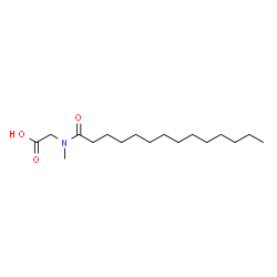 ChemSpider 2D Image | Myristoyl sarcosine | C17H33NO3