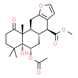 ChemSpider 2D Image | caesalpinin F | C23H30O7
