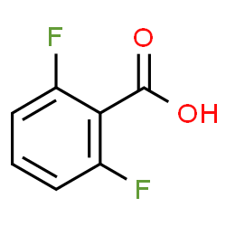 ChemSpider 2D Image | 2,6-Difluorobenzoic acid | C7H4F2O2