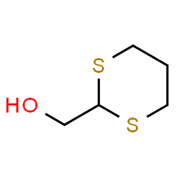 ChemSpider 2D Image | 1,3-Dithian-2-ylmethanol | C5H10OS2