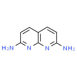 ChemSpider 2D Image | 1,8-Naphthyridine-2,7-diamine | C8H8N4
