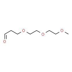 ChemSpider 2D Image | 3-[2-(2-Methoxyethoxy)ethoxy]propanal | C8H16O4