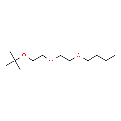 ChemSpider 2D Image | 1-[2-(2-tert-butoxyethoxy)ethoxy]butane | C12H26O3