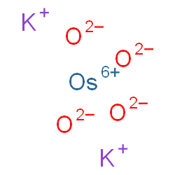 ChemSpider 2D Image | dipotassium; osmium(+6) cation; oxygen(-2) anion | K2O4Os