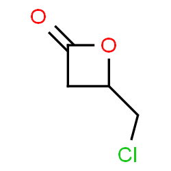 ChemSpider 2D Image | 4-(Chloromethyl)-2-oxetanone | C4H5ClO2