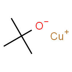 ChemSpider 2D Image | Copper(1+) 2-methyl-2-propanolate | C4H9CuO
