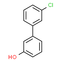 ChemSpider 2D Image | 3'-Chloro-3-biphenylol | C12H9ClO