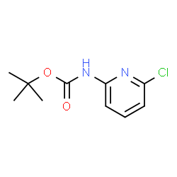 ChemSpider 2D Image | 2-(Boc-amino)-6-chloropyridine | C10H13ClN2O2
