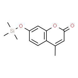 ChemSpider 2D Image | 4-METHYL-7-TRIMETHYLSILOXYCOUMARIN | C13H16O3Si