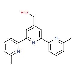 ChemSpider 2D Image | (6,6''-Dimethyl-2,2':6',2''-terpyridin-4'-yl)methanol | C18H17N3O