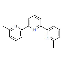 ChemSpider 2D Image | 6,6''-Dimethyl-2,2':6',2''-terpyridin | C17H15N3