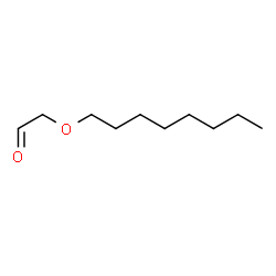 ChemSpider 2D Image | Octyloxyacetaldehyde | C10H20O2