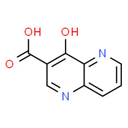 ChemSpider 2D Image | 4-Hydroxy-1,5-naphthyridine-3-carboxylic acid | C9H6N2O3