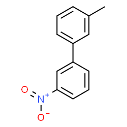 ChemSpider 2D Image | 3-Methyl-3'-nitrobiphenyl | C13H11NO2