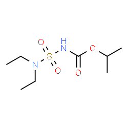 ChemSpider 2D Image | Isopropyl (diethylsulfamoyl)carbamate | C8H18N2O4S