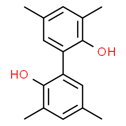 ChemSpider 2D Image | 3,3',5,5'-Tetramethyl-2,2'-biphenyldiol | C16H18O2