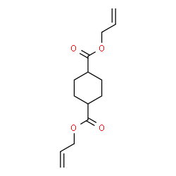 ChemSpider 2D Image | Diallyl 1,4-cyclohexanedicarboxylate | C14H20O4