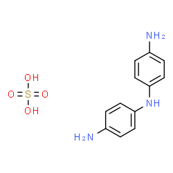 ChemSpider 2D Image | 4,4'-Iminodianiline sulfate salt | C12H15N3O4S