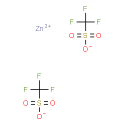 ChemSpider 2D Image | ZINC TRIFLUOROMETHYLSULFONATE | C2F6O6S2Zn