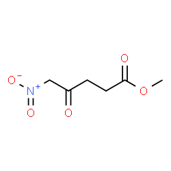ChemSpider 2D Image | Methyl 5-nitro-4-oxopentanoate | C6H9NO5